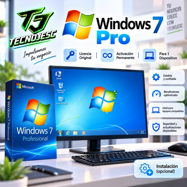 Windows 7, presentación ilustrativa